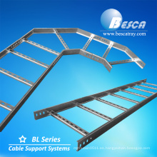 Bandeja de cable galvanizada de la inmersión caliente lista de precios Cable Ladder Supplier